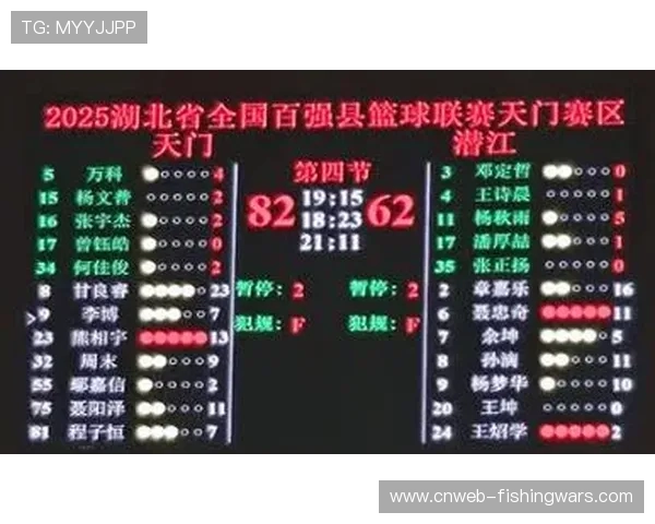 湖北百强县篮球联赛激战，潜江凭绝杀占夺冠先机